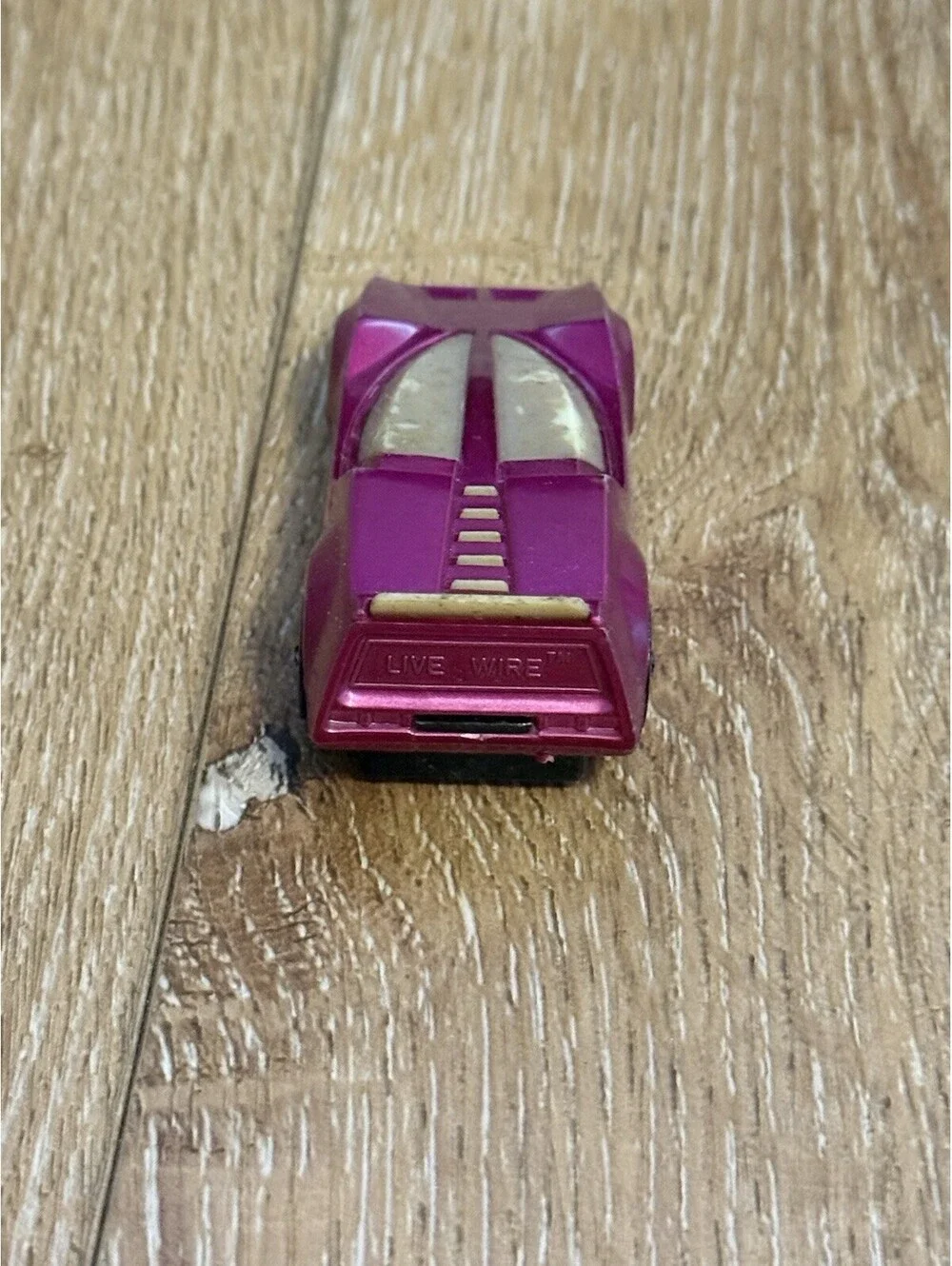 VINTAGE RARE MATTEL HOT WHEELS REDLINE HOT PINK SIZZLERS LIVE WIRE PINK